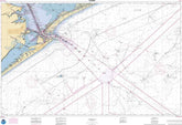 NOAA Nautical Chart 11323: Approaches to Galveston Bay